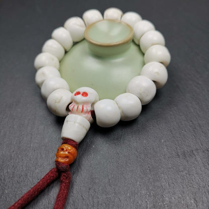 Wrist Mala | 16mm Prayer Beads Bracelet