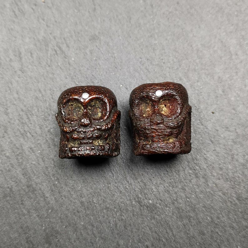 Kapala Bone Skull Bead