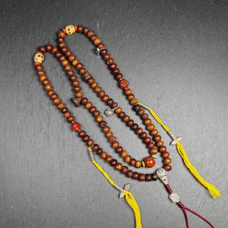 Mala Necklace, 8mm 108 Prayer Beads