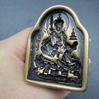 Guru Rinpoche Padmasambhava Tsa Tsa Mold - Tibetan tsa tsa mold, view 5