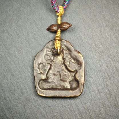 Buddha Statue Amulet Guru Rinpoche,Padmasambhava Pendant,Lotus Born