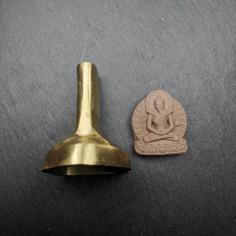 4cm Samantabhadra Yab Yum Tsa Tsa Mold - Tibetan tsa tsa mold, view 6