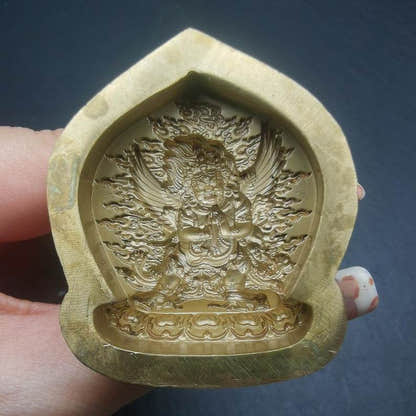 Vajrakilaya Tsa Tsa Mold,4.5cm Height - Tibetan tsa tsa mold, view 5