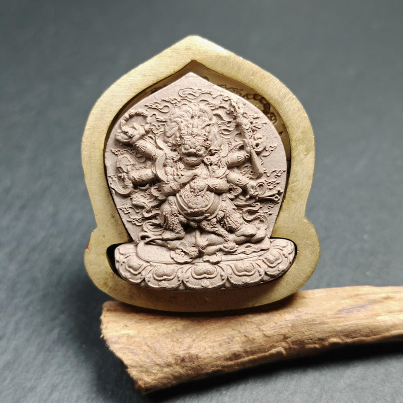 Mahakala Tsa Tsa Mold,4.5cm Height