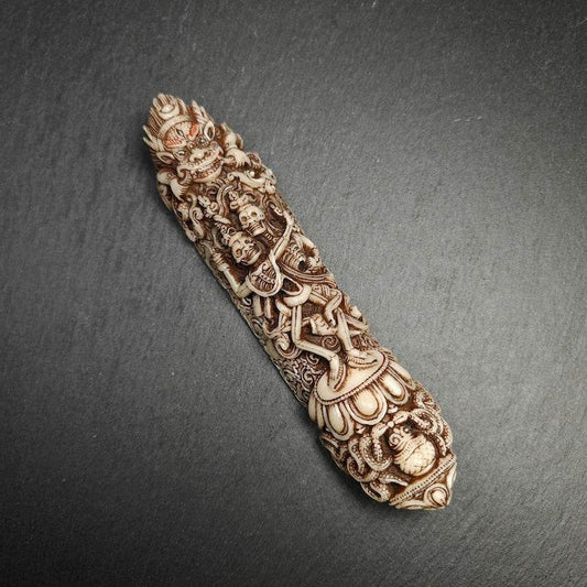 Citipati Kapala Amulet Badge - Gandhanra-ART