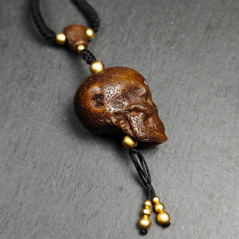 Amulet,Citipati Skull Charm