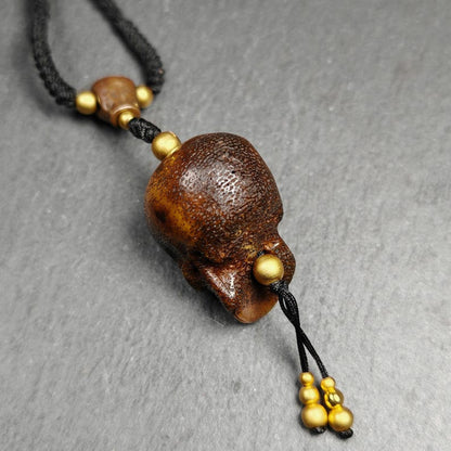 Amulet,Citipati Skull Charm