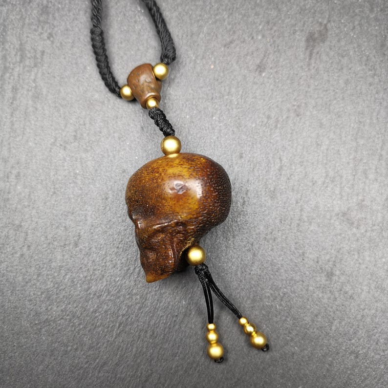 Amulet,Citipati Skull Charm