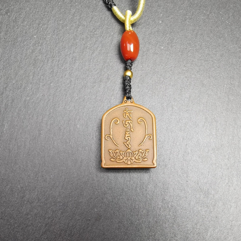 Statue Pendant,Vajrapani Amulet Badge