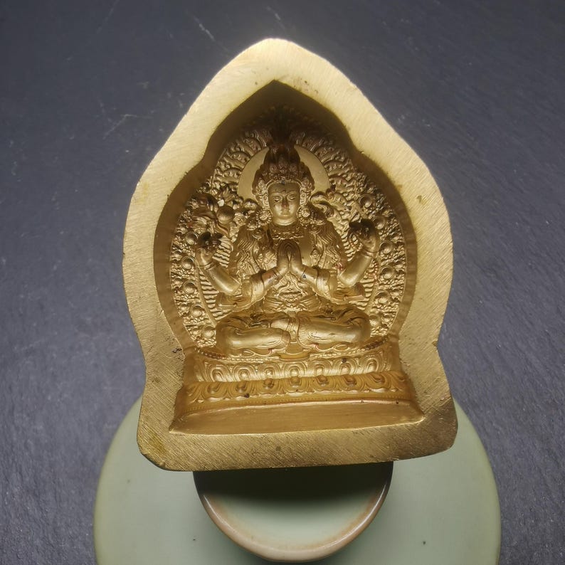 Chenrezig Tsa Tsa Mold,4.5cm Height