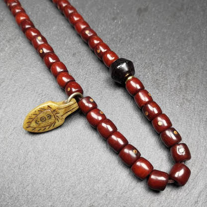 8mm 108 Mala Necklace,Prayer Beads - Tibetan Buddhist mala beads, view 5
