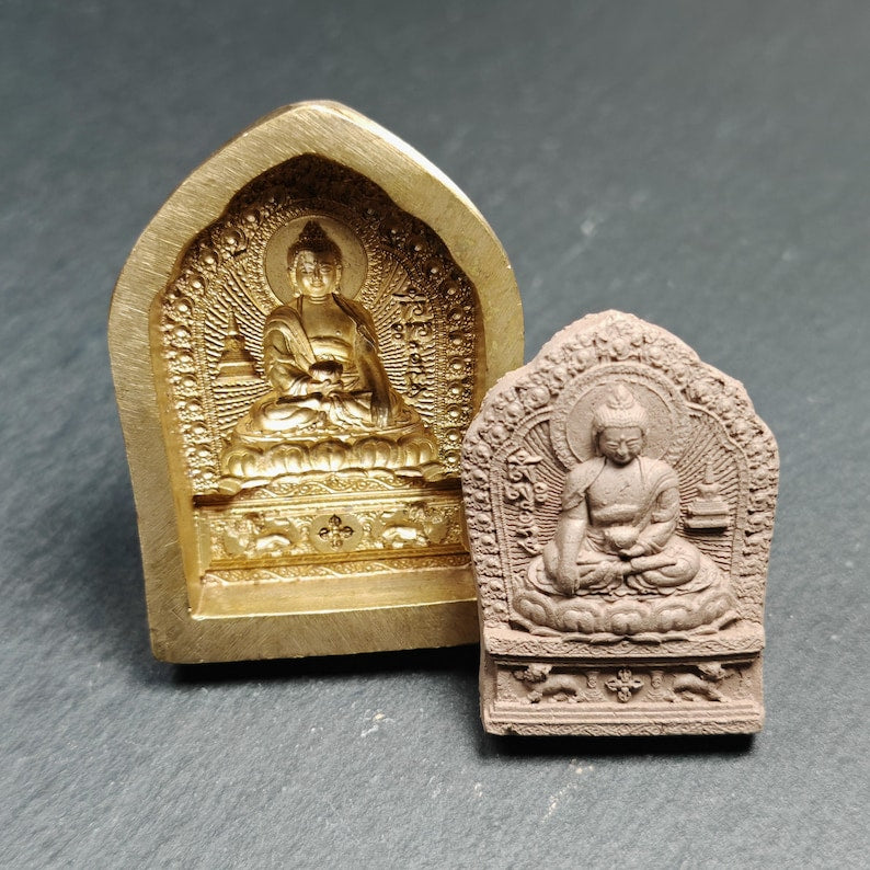 Shakyamuni Tsa Tsa Mold,5cm Height