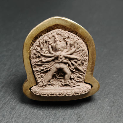 Kalachakra Vajra Tsa Tsa Mold,4.5cm Height