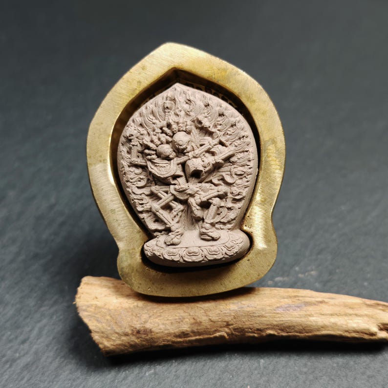 Citipati Tsa Tsa Mold,Shmashana Adhipati Mould,4.5cm Height