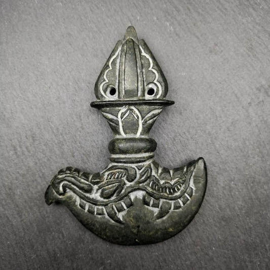 Kartika Knife of the Dakinis - Tibetan Buddhist art, front view