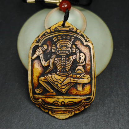 Citipati Master Kapala Pendant 72mm × 58mm