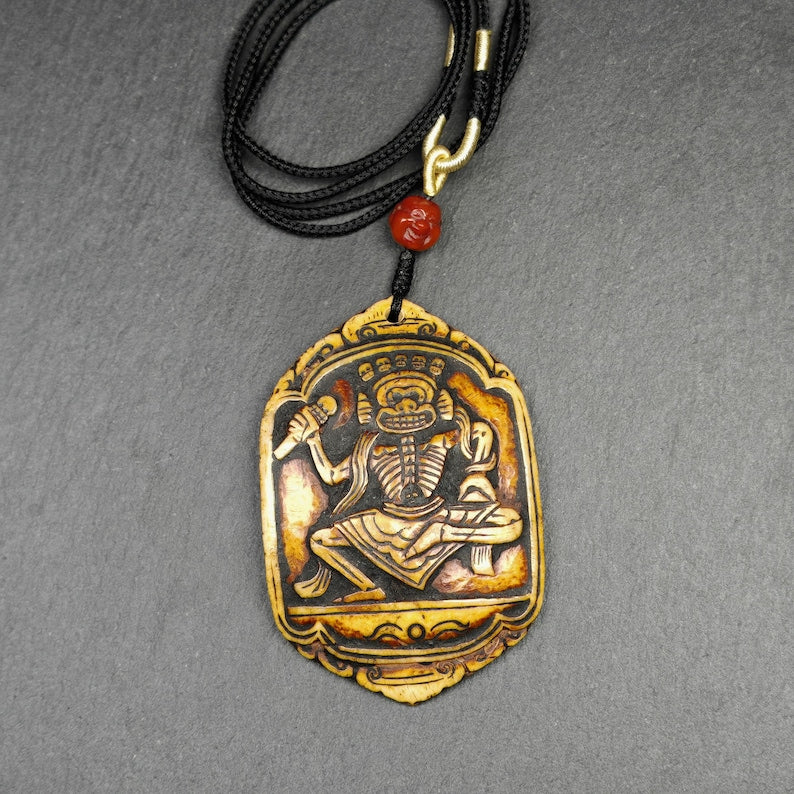 Citipati Master Kapala Pendant 72mm × 58mm