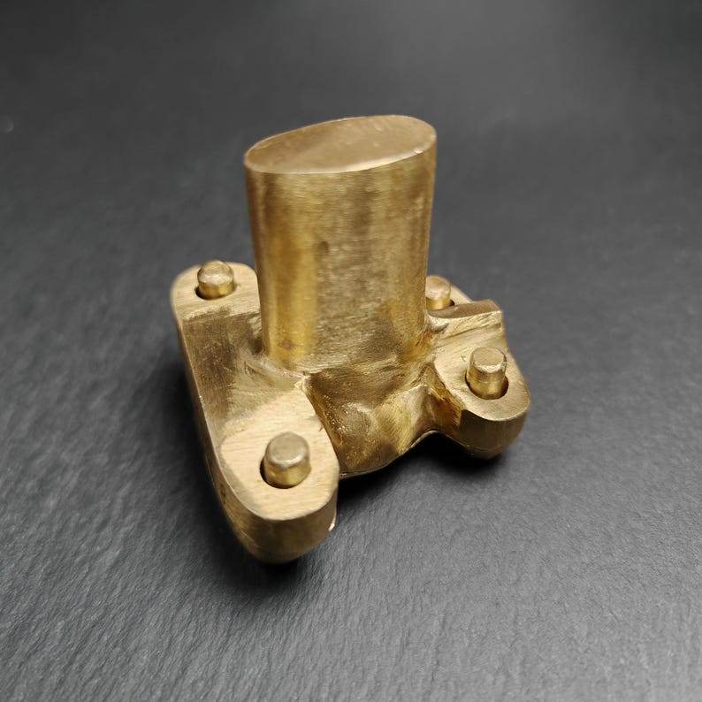 Guru Dewa Chenpo Tsa Tsa Mold,4cm Height - Tibetan tsa tsa mold, view 5