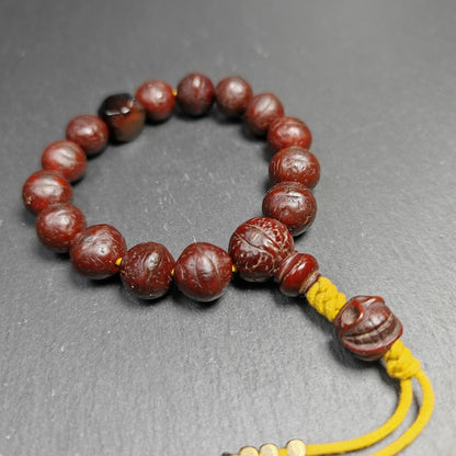 Bodhi Seed Beads Wrist Mala - 14mm