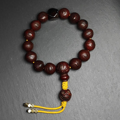 Bodhi Seed Beads Wrist Mala - 14mm