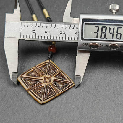 Vajra Mandala Kapala Pendant 38mm - Tibetan Buddhist vajra, view 9