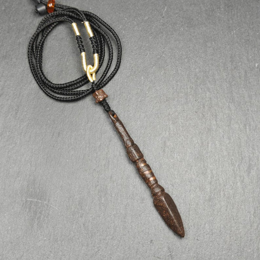 Old Phurba Amulet - Tibetan Ritual Kila Pendant