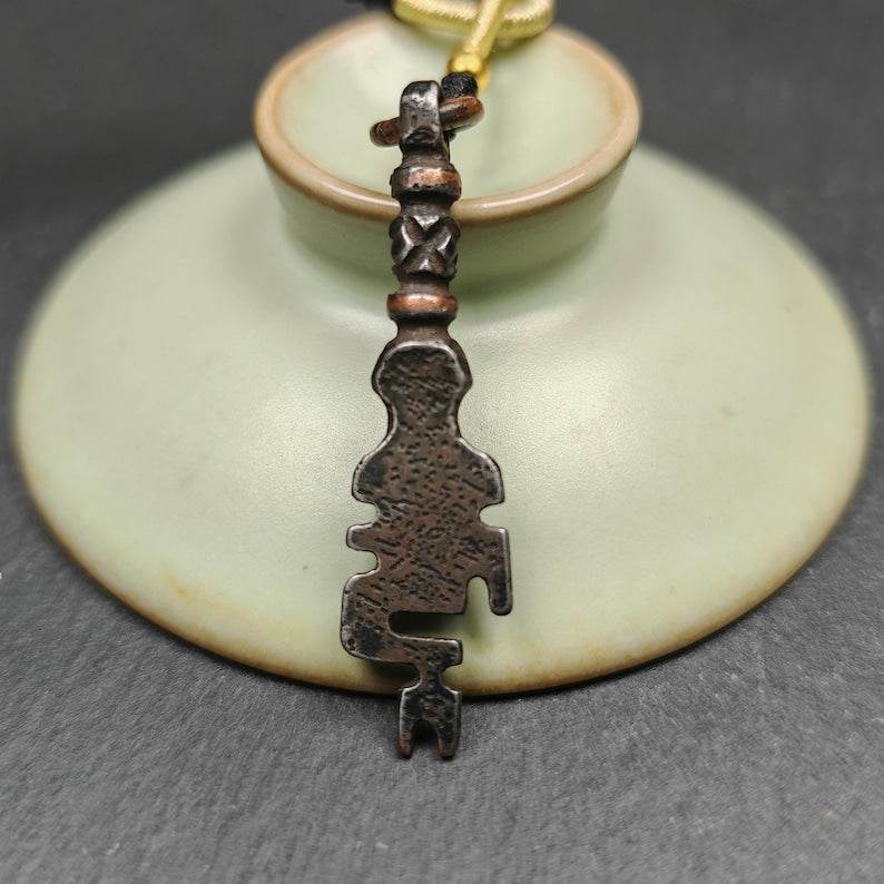 Amulet,The Key of Heart Pendant,Lucky Charm - Tibetan Buddhist amulet, view 6
