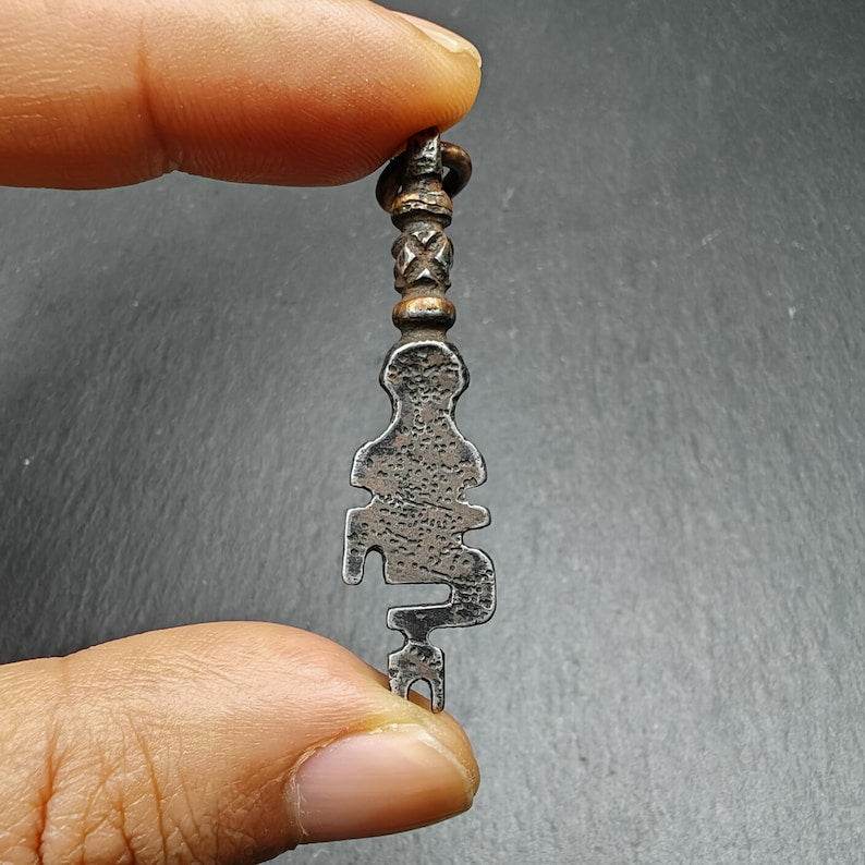 Amulet,The Key of Heart Pendant,Lucky Charm - Tibetan Buddhist amulet, view 8
