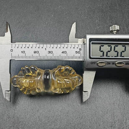 Crystal Dorje Vajra / Phurba Amulet Tibetan Dharma Ritual Implement - Tibetan Buddhist amulet, view 7