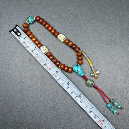 10mm Old Lotus Seed Wrist Mala