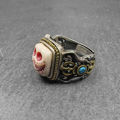 Silver Ring - Tibetan Buddhist art, view 7