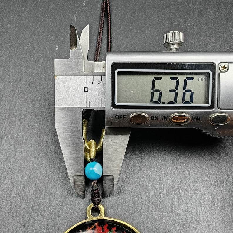 Double Sided Citipati Skull Pendant - Gandhanra-ART