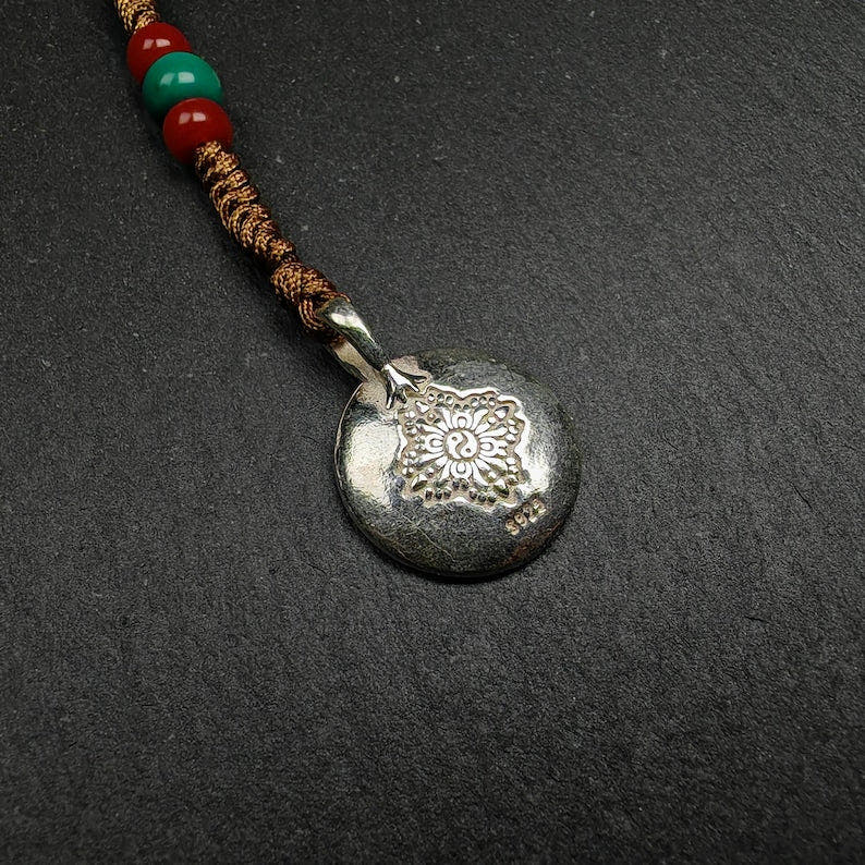 Calendar Badge,Melong Mirror, SIPAHO Amulet - Tibetan Buddhist amulet, view 6