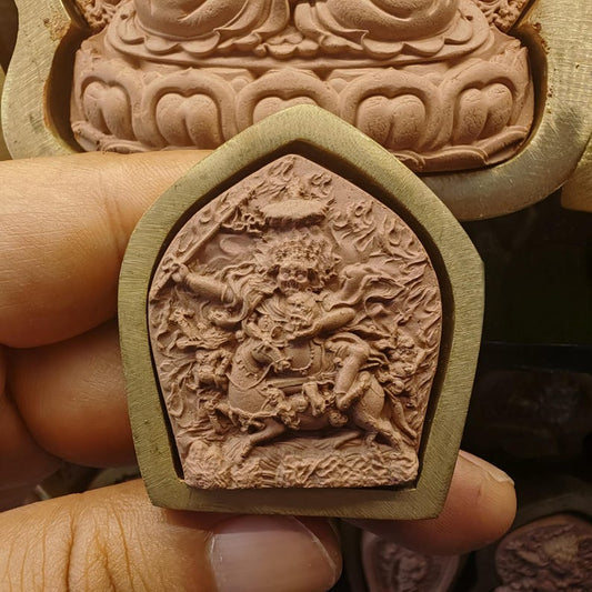 Palden Lhamo,Magzor Gyalmo Tsa Tsa Mold | 5cm