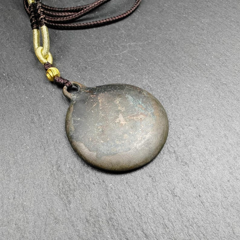 Handmade Thokcha Vajrapani Amulet Badge - Tibetan Buddhist amulet, view 5