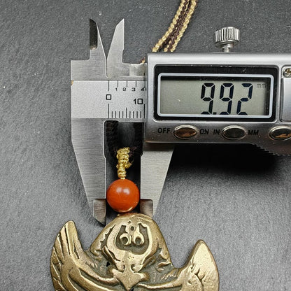 Tibetan Buddhist Amulet Pendant | Garuda Golden-Winged Bird
