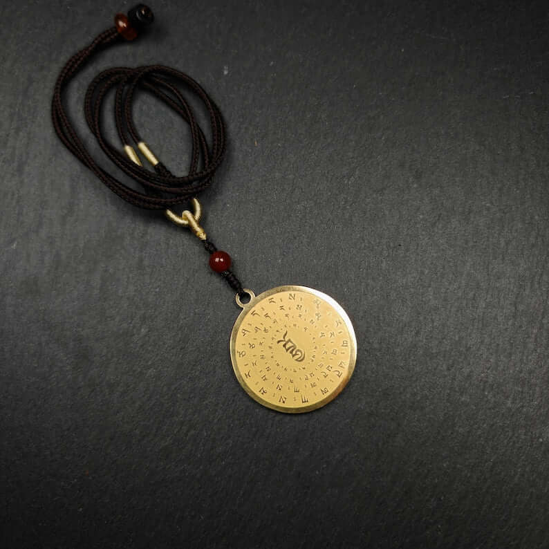 Mantra Charm of Lion-faced Dakini/Simhamukha Amulet