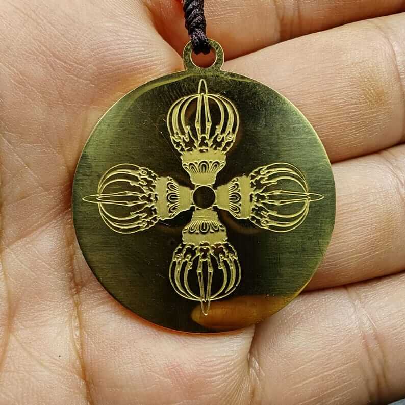 Mantra Charm of Lion-faced Dakini/Simhamukha Amulet