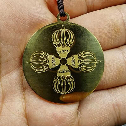 Mantra Charm of Lion-faced Dakini/Simhamukha Amulet