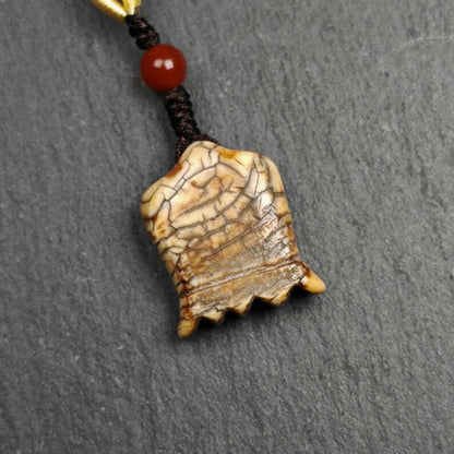 Old Citipati Skull Pendant | Tibetan Amulet