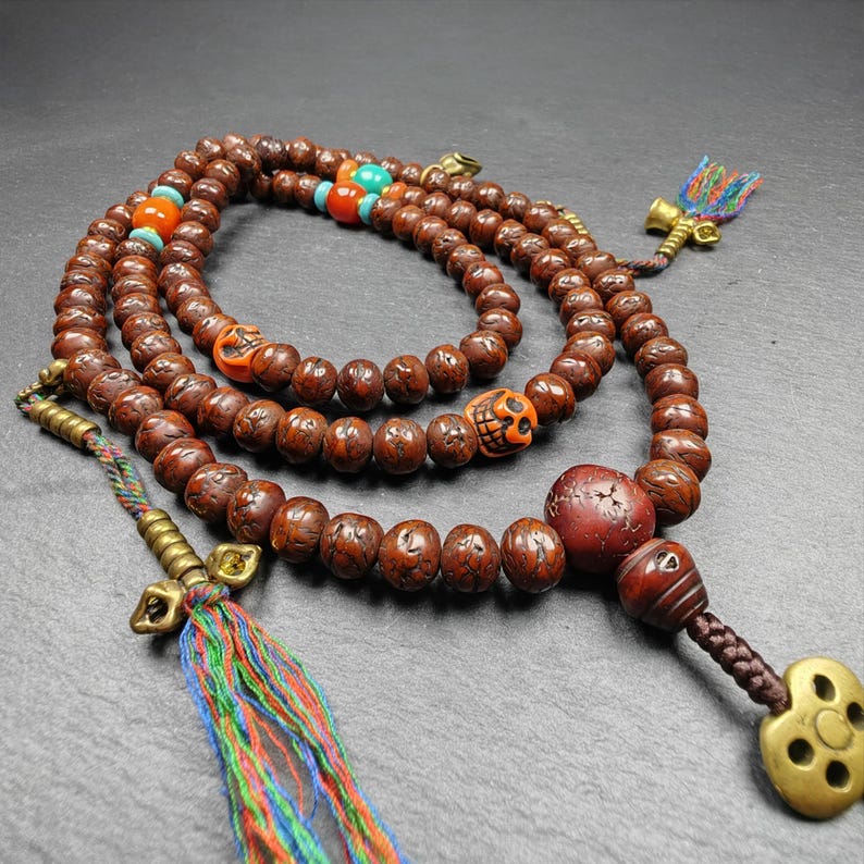 Tibetan Prayer Beads - 10mm Bodhi Seed Mala