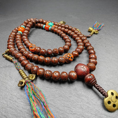 Tibetan Prayer Beads - 10mm Bodhi Seed Mala