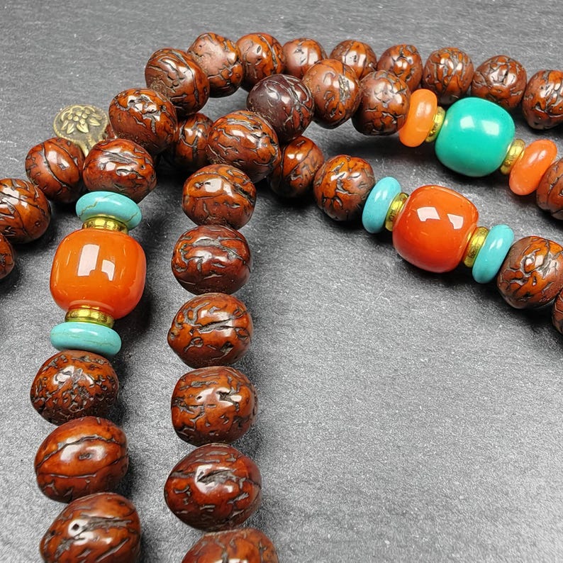 Tibetan Prayer Beads - 10mm Bodhi Seed Mala