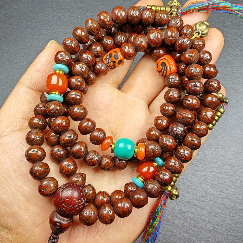 Tibetan Prayer Beads - 10mm Bodhi Seed Mala