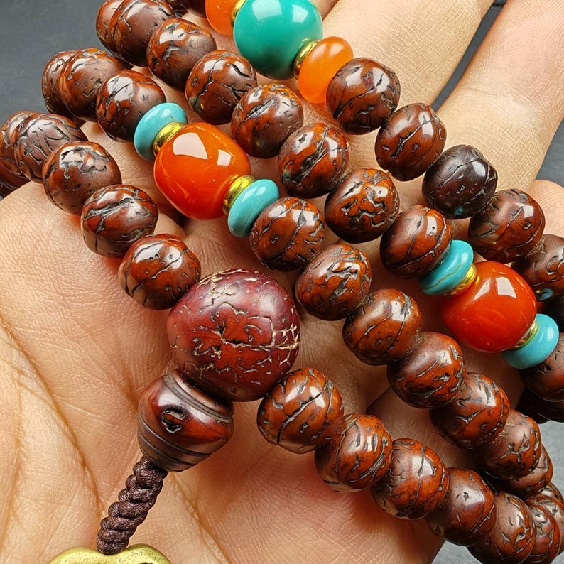 Tibetan Prayer Beads - 10mm Bodhi Seed Mala