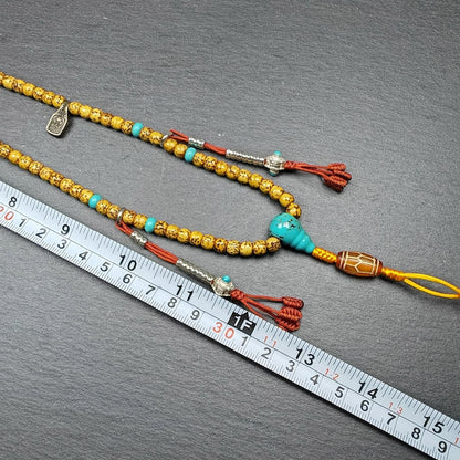 Authentic 5+mm Lotus Seed Necklace Mala for Women