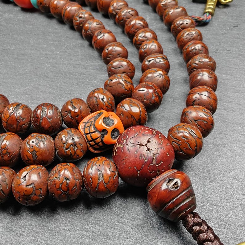 Tibetan Prayer Beads - 10mm Bodhi Seed Mala