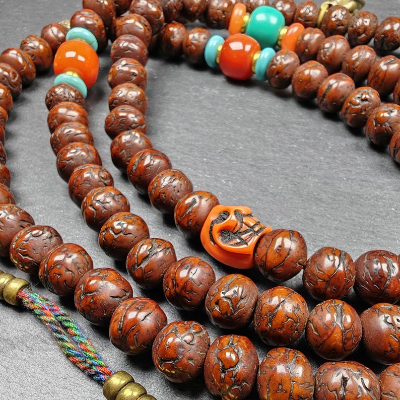 Tibetan Prayer Beads - 10mm Bodhi Seed Mala