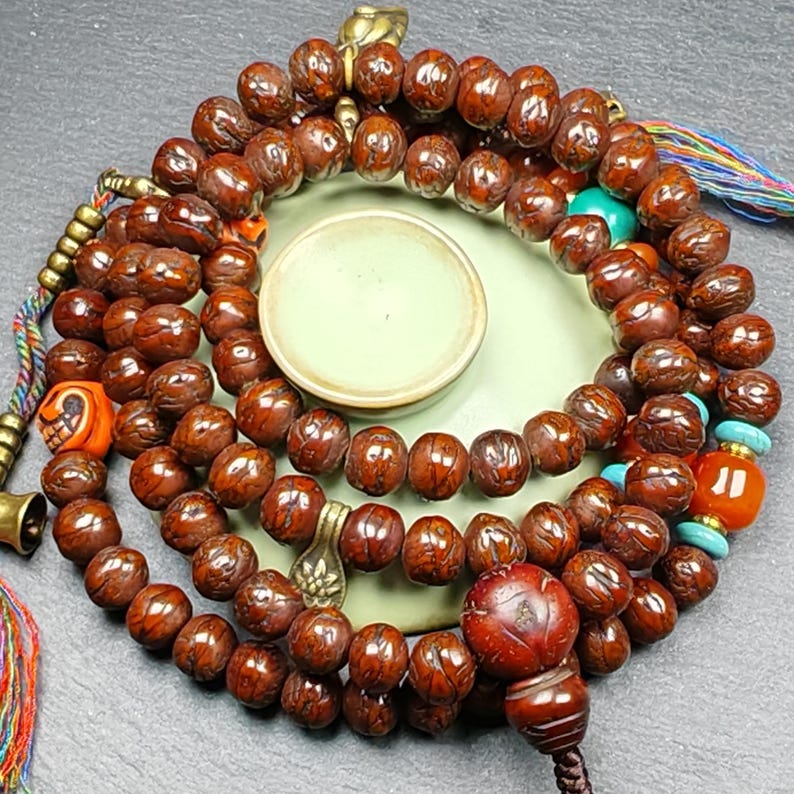 Tibetan Prayer Beads - 10mm Bodhi Seed Mala
