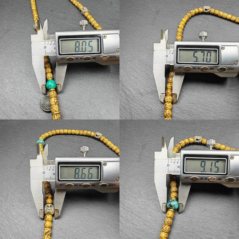 Authentic 5+mm Lotus Seed Necklace Mala for Women